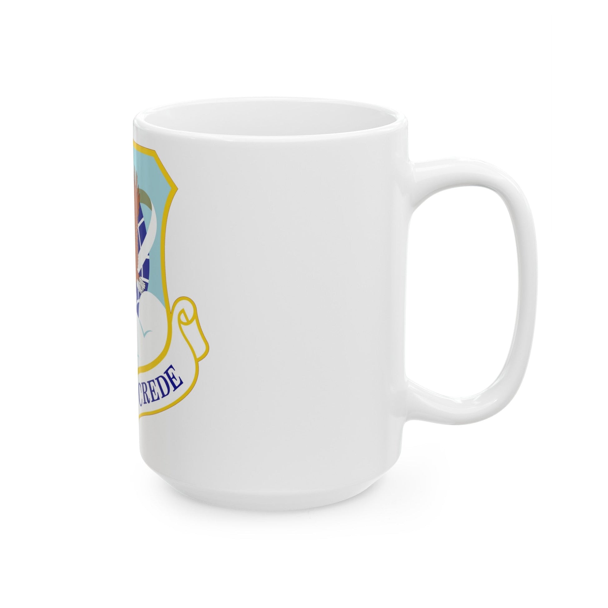 89th Airlift Wing (U.S. Air Force) White Coffee Mug-The Sticker Space