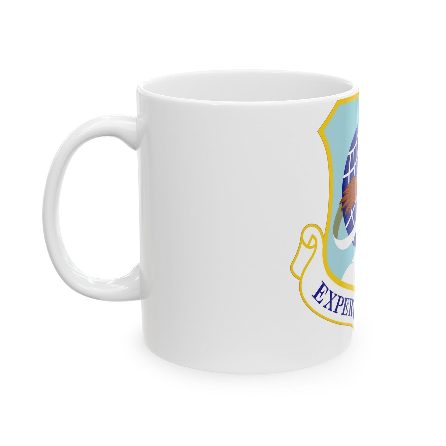 89th Airlift Wing (U.S. Air Force) White Coffee Mug-The Sticker Space