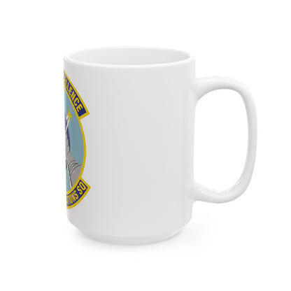 89th Communications Squadron (U.S. Air Force) White Coffee Mug-The Sticker Space