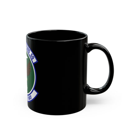 89th Contracting Squadron (U.S. Air Force) Black Coffee Mug-The Sticker Space