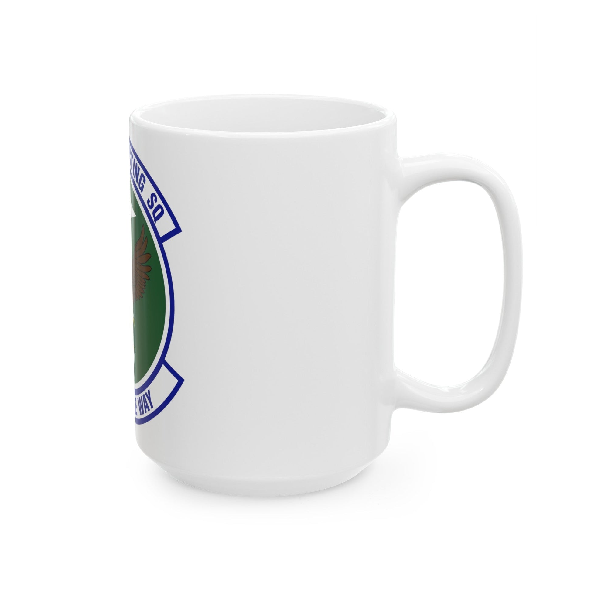 89th Contracting Squadron (U.S. Air Force) White Coffee Mug-The Sticker Space