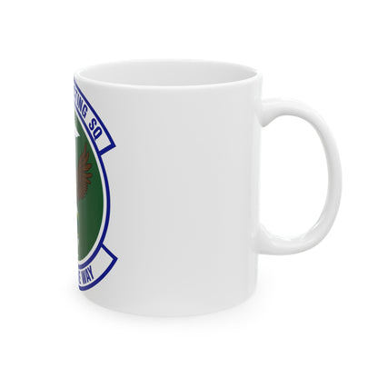 89th Contracting Squadron (U.S. Air Force) White Coffee Mug-The Sticker Space