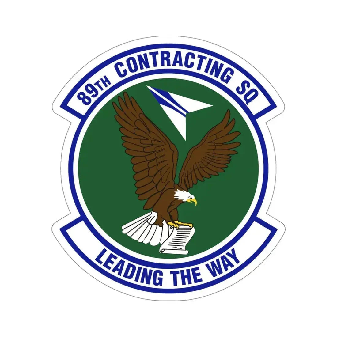 89th Contracting Squadron (U.S. Air Force) STICKER Vinyl Die-Cut Decal - The Sticker Space