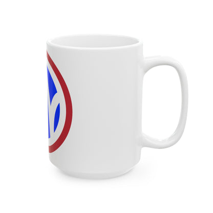 89th Regional Readiness Command SSI (U.S. Army) White Coffee Mug-The Sticker Space