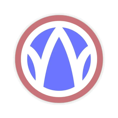 89th Regional Readiness Command SSI (U.S. Army) STICKER Vinyl Kiss-Cut Decal 4 Inch Transparent - The Sticker Space