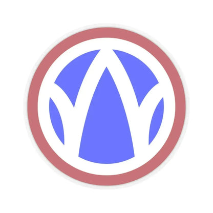 89th Regional Readiness Command SSI (U.S. Army) STICKER Vinyl Kiss-Cut Decal 6 Inch Transparent - The Sticker Space