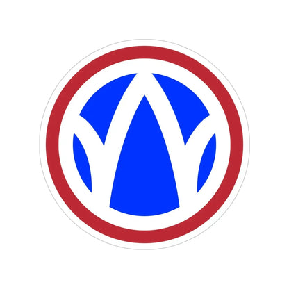 89th Regional Readiness Command SSI (U.S. Army) Transparent STICKER Die-Cut Vinyl Decal - The Sticker Space