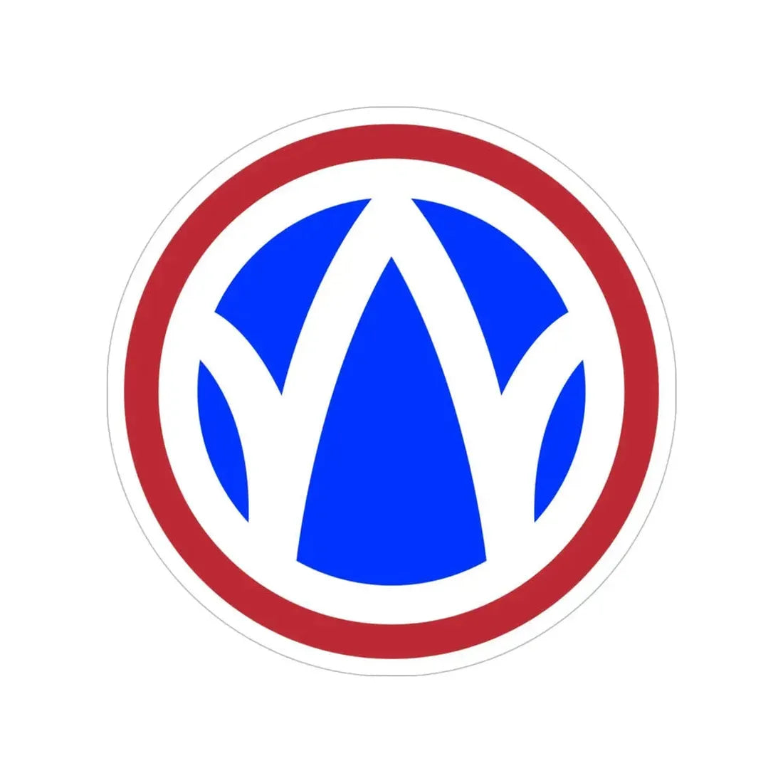 89th Regional Readiness Command SSI (U.S. Army) Transparent STICKER Die-Cut Vinyl Decal - The Sticker Space