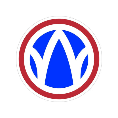 89th Regional Readiness Command SSI (U.S. Army) Transparent STICKER Die-Cut Vinyl Decal - The Sticker Space