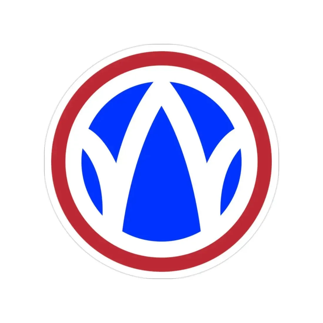 89th Regional Readiness Command SSI (U.S. Army) Transparent STICKER Die-Cut Vinyl Decal - The Sticker Space