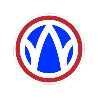 89th Regional Readiness Command SSI (U.S. Army) Transparent STICKER Die-Cut Vinyl Decal - The Sticker Space