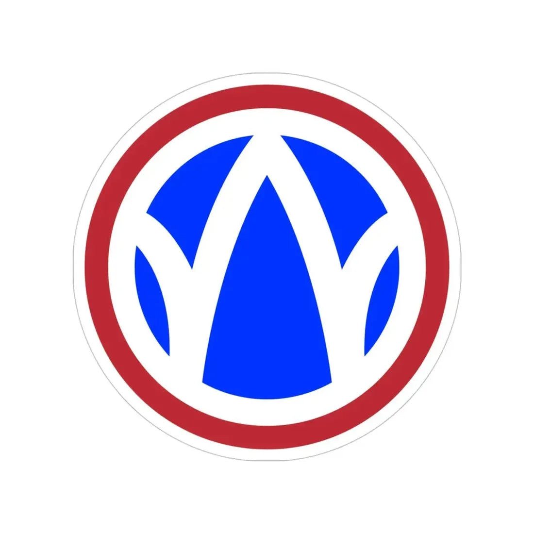 89th Regional Readiness Command SSI (U.S. Army) Transparent STICKER Die-Cut Vinyl Decal - The Sticker Space