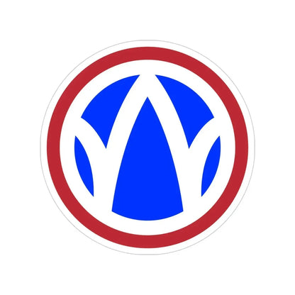 89th Regional Readiness Command SSI (U.S. Army) Transparent STICKER Die-Cut Vinyl Decal - The Sticker Space