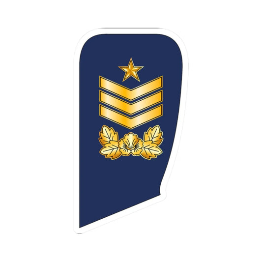 8.SKAF SGM (Korea) (Military Rank) STICKER Vinyl Kiss-Cut Decal 2 Inch White - The Sticker Space