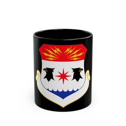 8th Air Division (U.S. Air Force) Black Coffee Mug-11oz-The Sticker Space