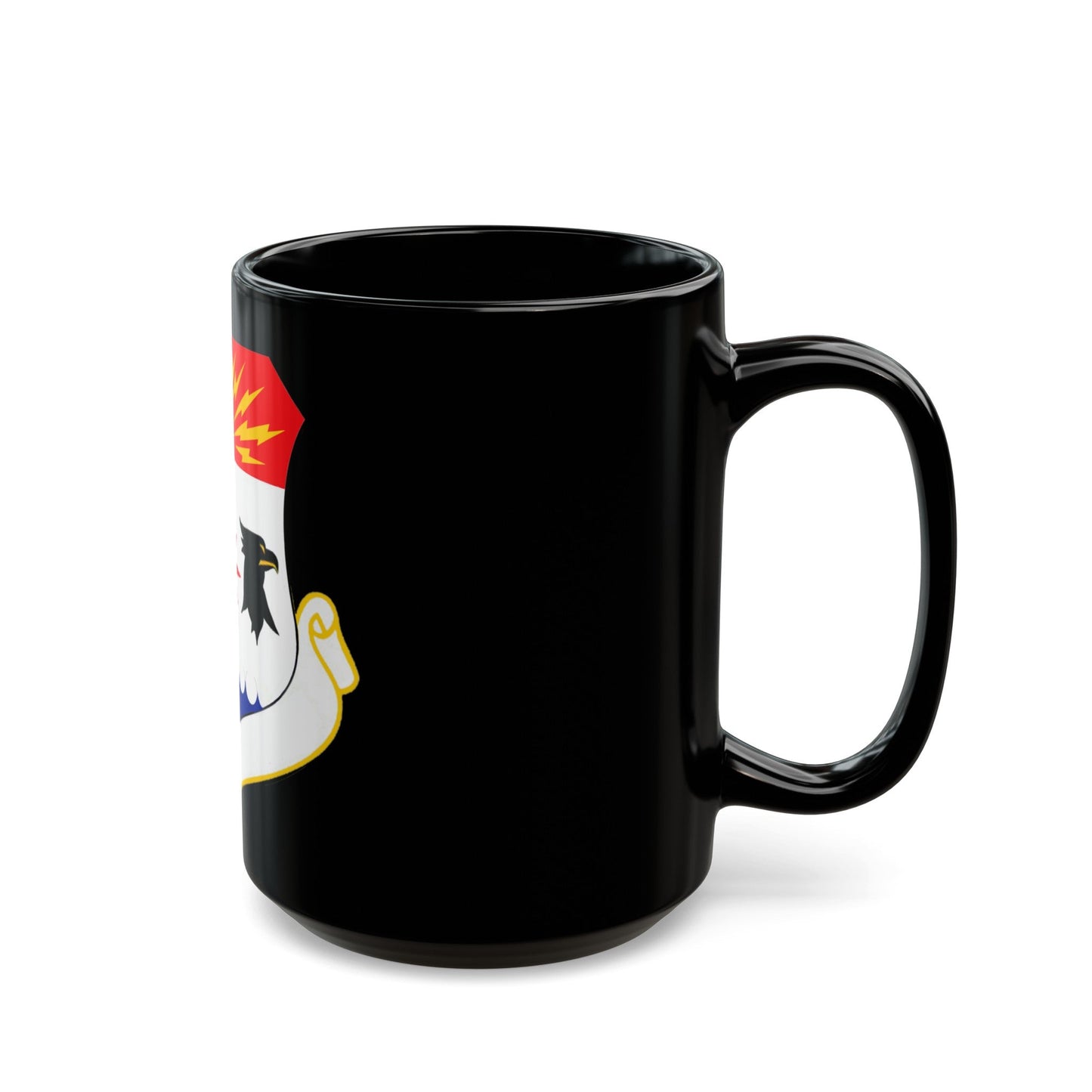 8th Air Division (U.S. Air Force) Black Coffee Mug-The Sticker Space