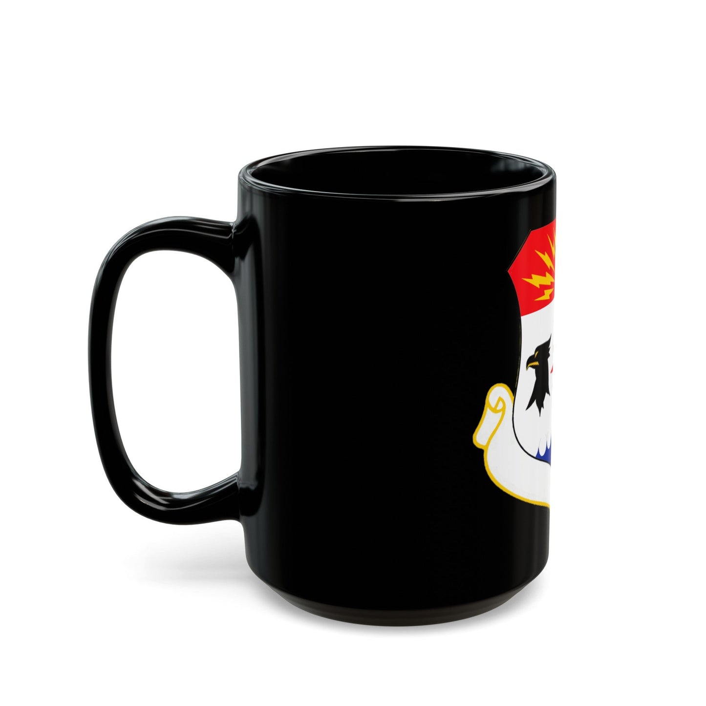 8th Air Division (U.S. Air Force) Black Coffee Mug-The Sticker Space