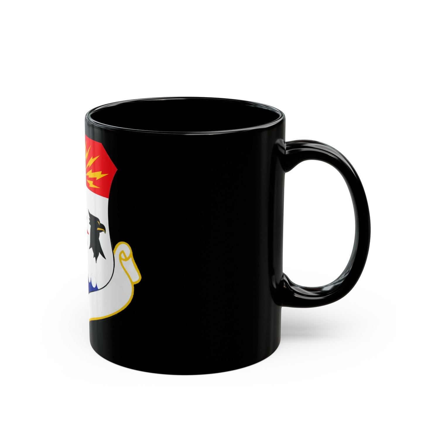 8th Air Division (U.S. Air Force) Black Coffee Mug-The Sticker Space