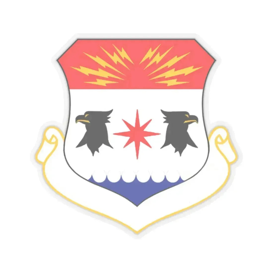 8th Air Division (U.S. Air Force) STICKER Vinyl Kiss-Cut Decal 2 Inch Transparent - The Sticker Space