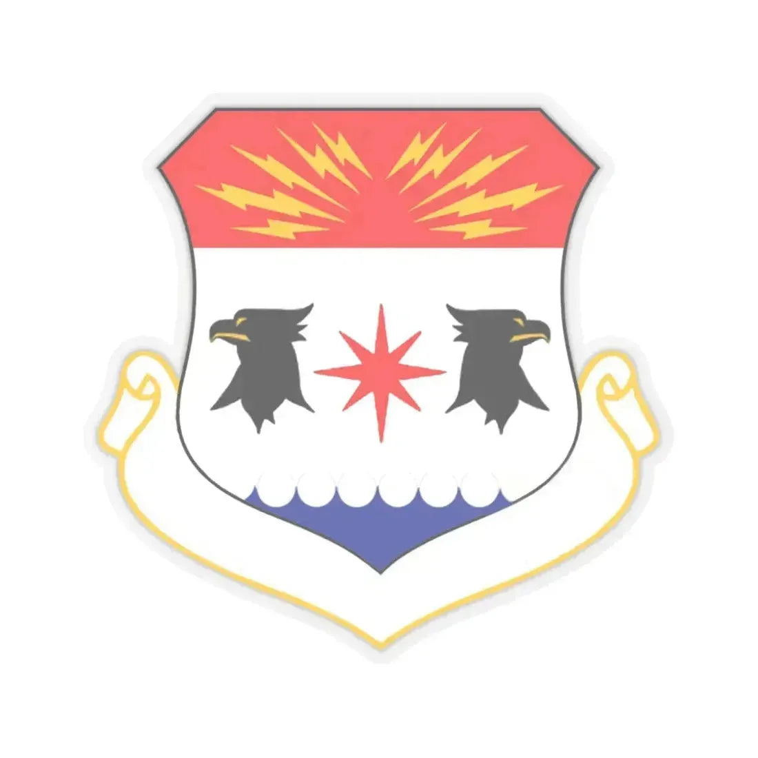 8th Air Division (U.S. Air Force) STICKER Vinyl Kiss-Cut Decal 6 Inch Transparent - The Sticker Space