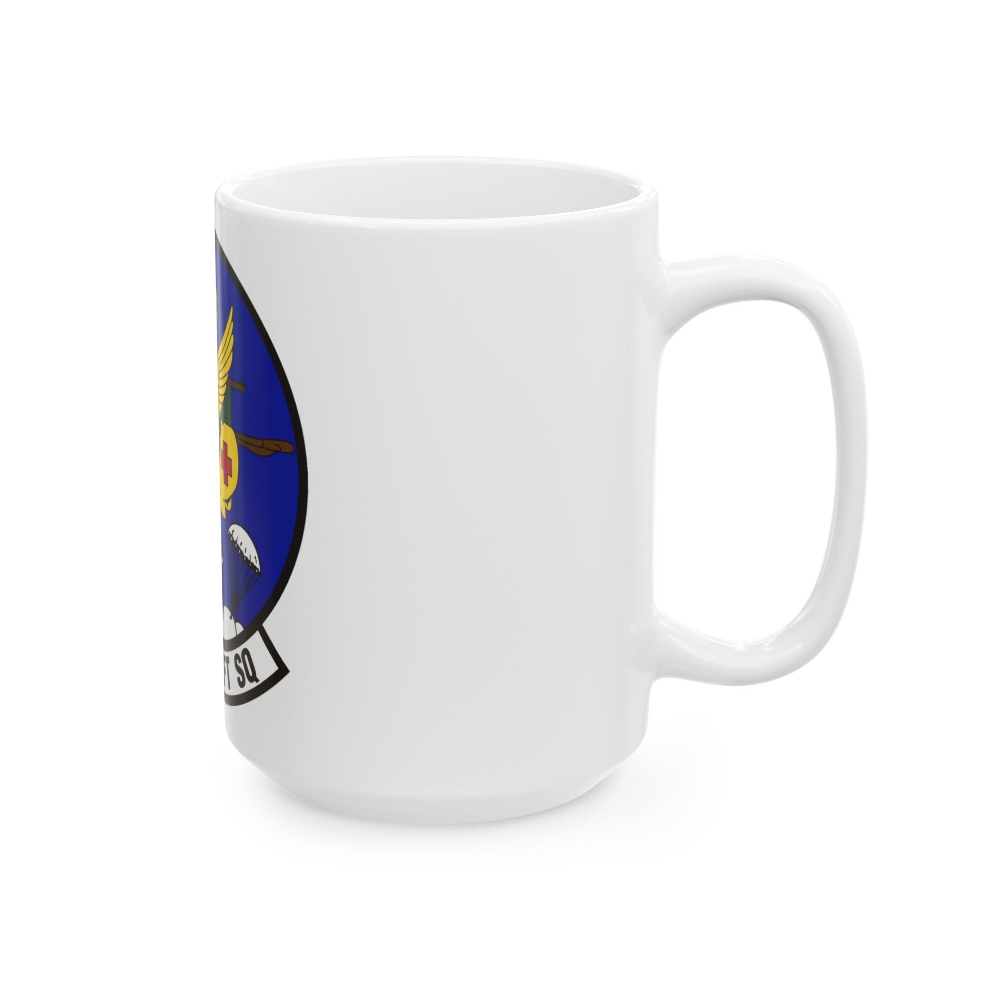 8th Airlift Squadron (U.S. Air Force) White Coffee Mug-The Sticker Space