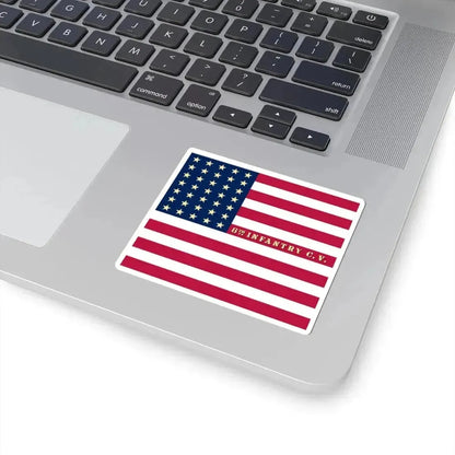 8th California Infantry Regiment flag (United States) STICKER Vinyl Kiss-Cut Decal - The Sticker Space