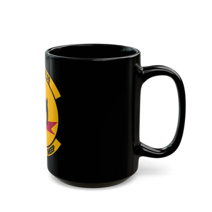 8th Fighter Squadron (U.S. Air Force) Black Coffee Mug-The Sticker Space
