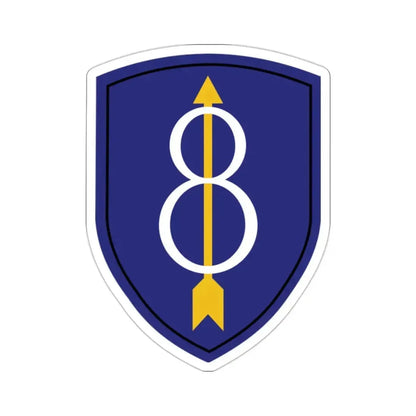 8th Infantry Division (U.S. Army) STICKER Vinyl Die-Cut Decal 2 Inch - The Sticker Space