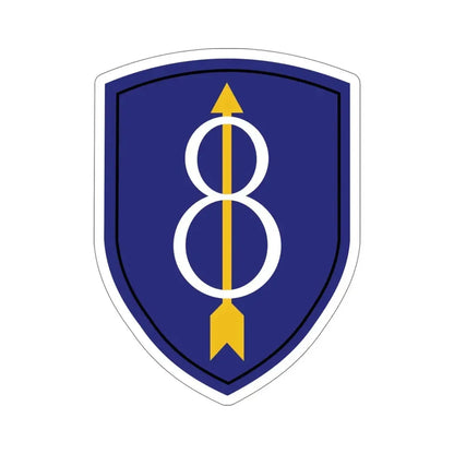 8th Infantry Division (U.S. Army) STICKER Vinyl Die-Cut Decal - The Sticker Space
