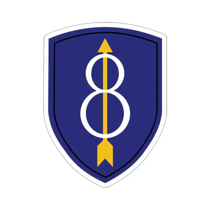 8th Infantry Division (U.S. Army) STICKER Vinyl Die-Cut Decal - The Sticker Space