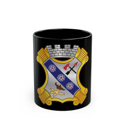 8th Infantry Regiment (U.S. Army) Black Coffee Mug-11oz-The Sticker Space