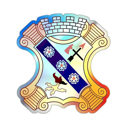 8th Infantry Regiment (U.S. Army) Holographic STICKER Die-Cut Vinyl Decal 4 Inch Holographic - The Sticker Space