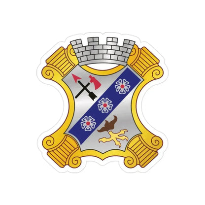 8th Infantry Regiment (U.S. Army) REVERSE PRINT Transparent Die-Cut STICKER 2 Inch Die-Cut Transparent - The Sticker Space