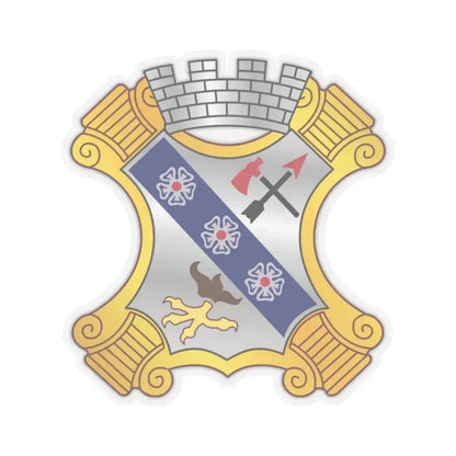 8th Infantry Regiment (U.S. Army) STICKER Vinyl Kiss-Cut Decal 4 Inch Transparent - The Sticker Space