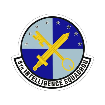 8th Intelligence Squadron (U.S. Air Force) STICKER Vinyl Die-Cut Decal - The Sticker Space