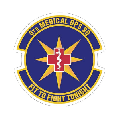 8th Medical Operations Squadron (U.S. Air Force) STICKER Vinyl Die-Cut Decal 5 Inch - The Sticker Space