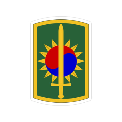 8th Military Police Brigade (U.S. Army) Transparent STICKER Die-Cut Vinyl Decal-2 Inch-The Sticker Space