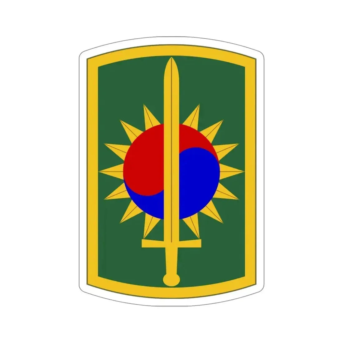 8th Military Police Brigade (U.S. Army) STICKER Vinyl Die-Cut Decal 5 Inch - The Sticker Space
