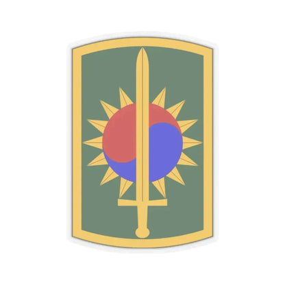 8th Military Police Brigade (U.S. Army) STICKER Vinyl Kiss-Cut Decal 2 Inch Transparent - The Sticker Space