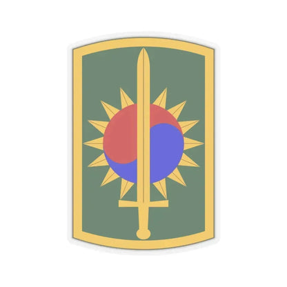 8th Military Police Brigade (U.S. Army) STICKER Vinyl Kiss-Cut Decal 6 Inch Transparent - The Sticker Space