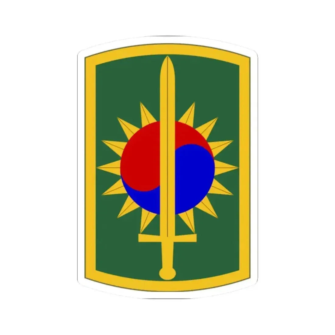 8th Military Police Brigade (U.S. Army) STICKER Vinyl Kiss-Cut Decal - The Sticker Space