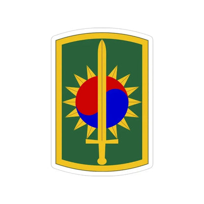 8th Military Police Brigade (U.S. Army) Transparent STICKER Die-Cut Vinyl Decal - The Sticker Space