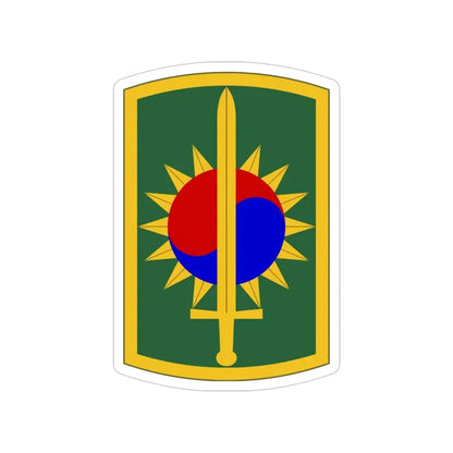 8th Military Police Brigade (U.S. Army) Transparent STICKER Die-Cut Vinyl Decal - The Sticker Space