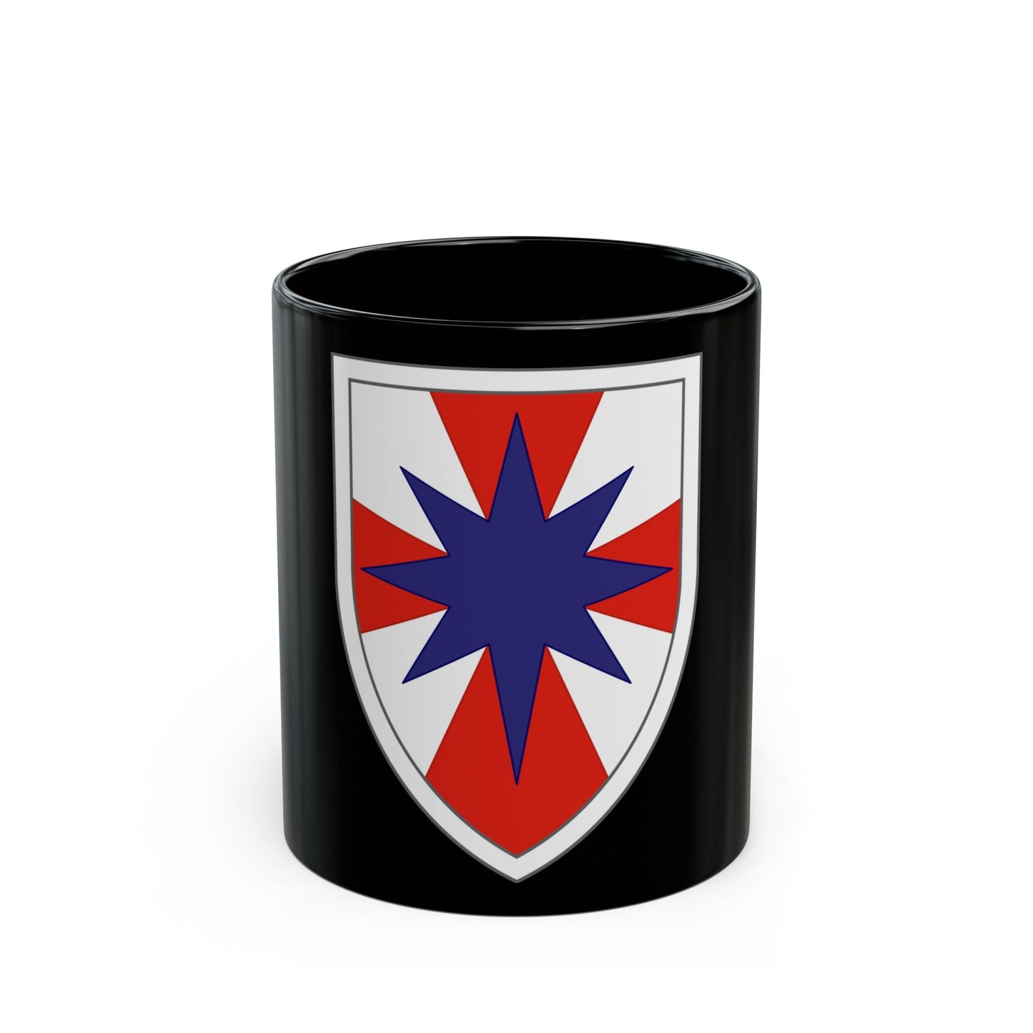 8th Theater Sustainment Command (U.S. Army) Black Coffee Mug-11oz-The Sticker Space