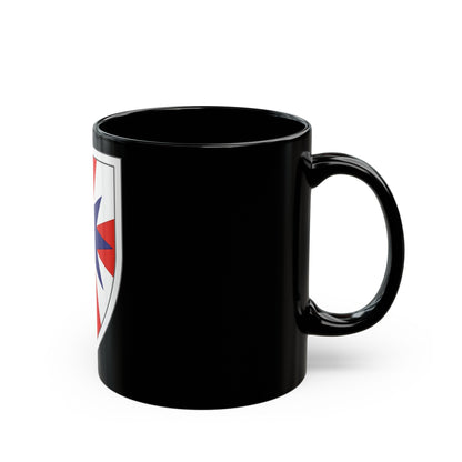 8th Theater Sustainment Command (U.S. Army) Black Coffee Mug-The Sticker Space