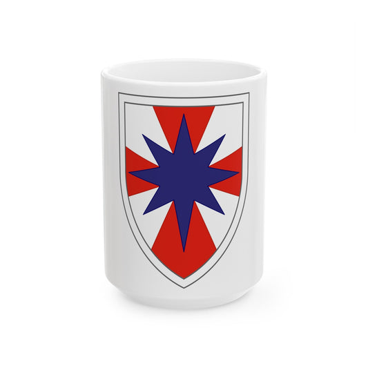 8th Theater Sustainment Command (U.S. Army) White Coffee Mug-15oz-The Sticker Space