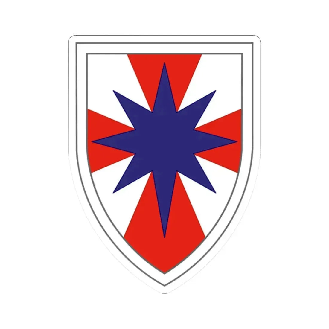 8th Theater Sustainment Command (U.S. Army) STICKER Vinyl Kiss-Cut Decal 2 Inch White - The Sticker Space