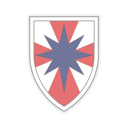 8th Theater Sustainment Command (U.S. Army) STICKER Vinyl Kiss-Cut Decal 3 Inch Transparent - The Sticker Space