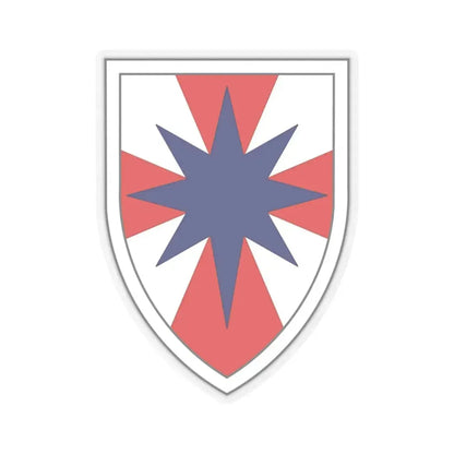 8th Theater Sustainment Command (U.S. Army) STICKER Vinyl Kiss-Cut Decal 4 Inch Transparent - The Sticker Space