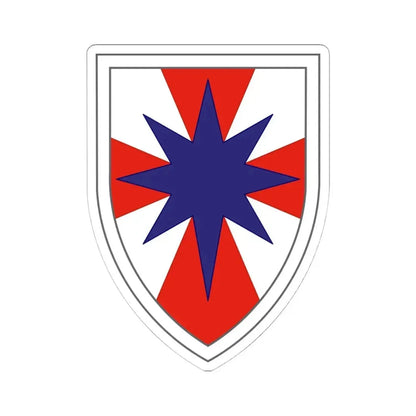 8th Theater Sustainment Command (U.S. Army) STICKER Vinyl Kiss-Cut Decal 4 Inch White - The Sticker Space